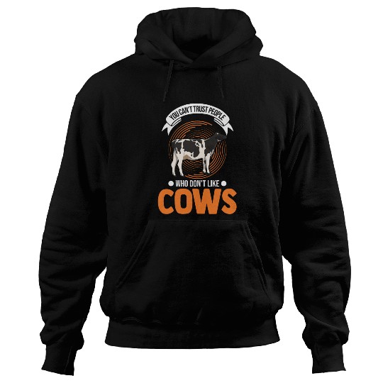 Cow Gift Farmer Cattle Breeder Cows Hoodies