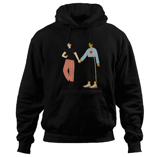 lesbian lgbtq pride valentine day 2023 valentines Hoodies