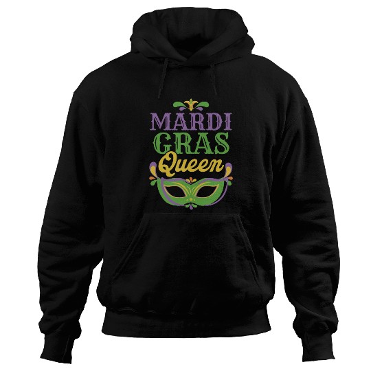 Mardi Gras - Queen Hoodies