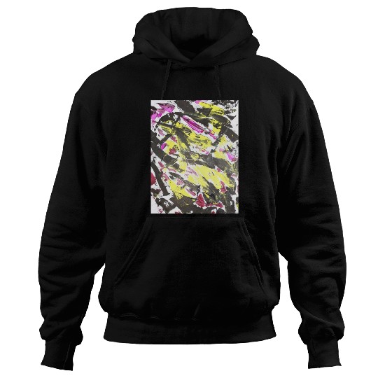Abstract Design - Eye Catching Color Combo Hoodies