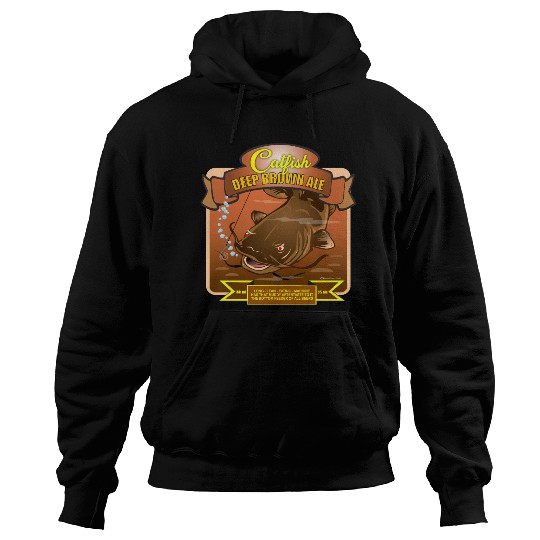 Catfish Deep Brown Ale Hoodies