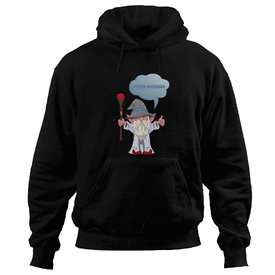 Cheer for the Wizard - Pizza Wizzard Hoodies