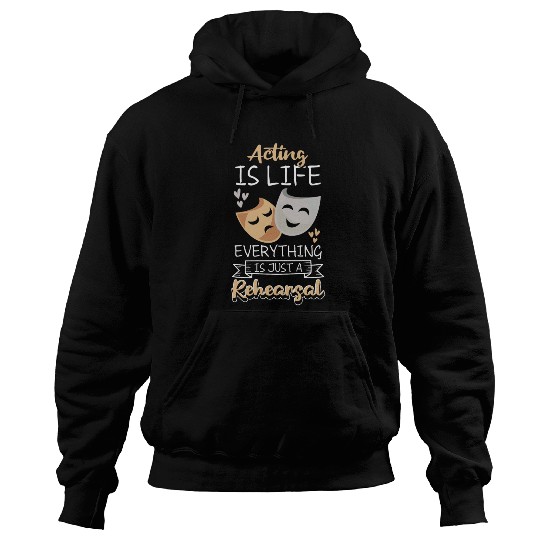 Actress Rehearsal Singer Drama Club Hoodies