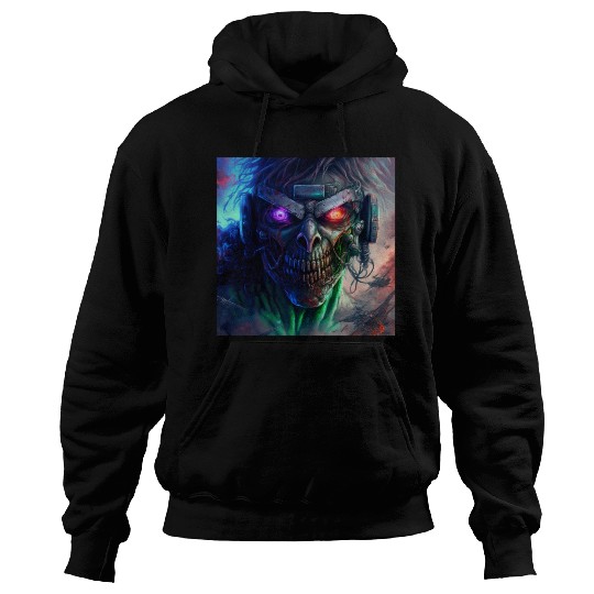 ZOMBIE IRON MAIDEN (version 12) Hoodies