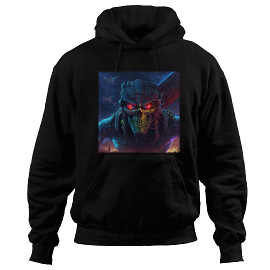 ZOMBIE IRON MAIDEN (version 11) Hoodies