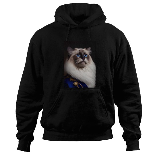Birman Cat Breed Portrait Royal Renaissance Animal Hoodies