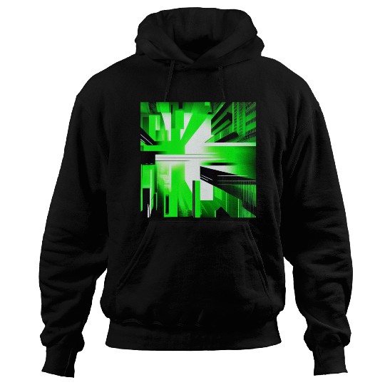Cyberpunk Inspired Green Theme Hoodies