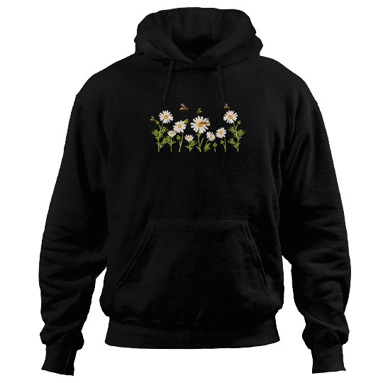 Marguerites Daisy Summer Daisies Flower Garden Hoodies
