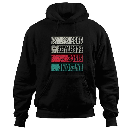 Retro Birthday Year Vintage 1985 Hoodies