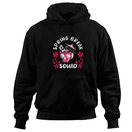 Spring Break Squad Summer Vacation Spring Break Hoodies