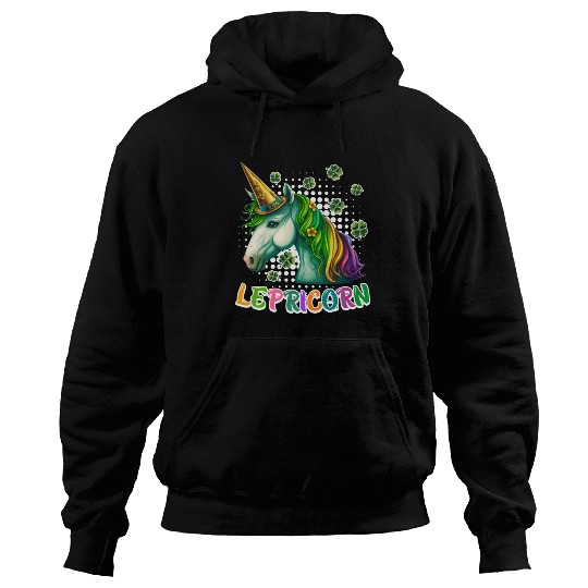 Lepricorn St. Patrick's Day Unicorn Women Hoodies