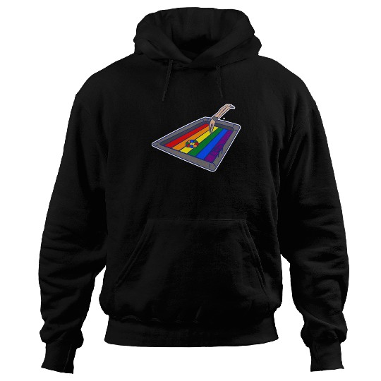 LGBTQ Rainbow Pride Swimming Pool Water Sports Hoodies