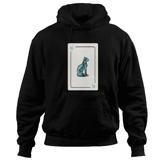 Cat Playing card Cat Lovers Gift Hoodies