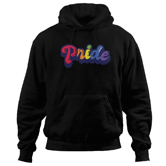 Gay/lesbian Pride retro pride month Hoodies