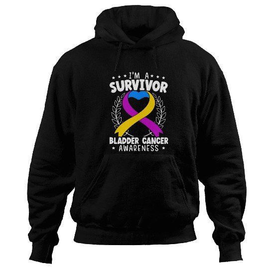 Bladder Cancer Survivor Bladder Cancer Awareness Hoodies