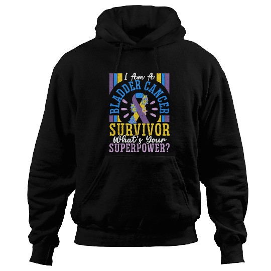 Bladder Cancer Survivor Bladder Cancer Awareness Hoodies