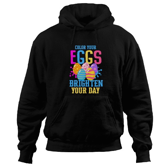 Easter Colorful Egg Dye Rabbit Egg Hunt Hoodies