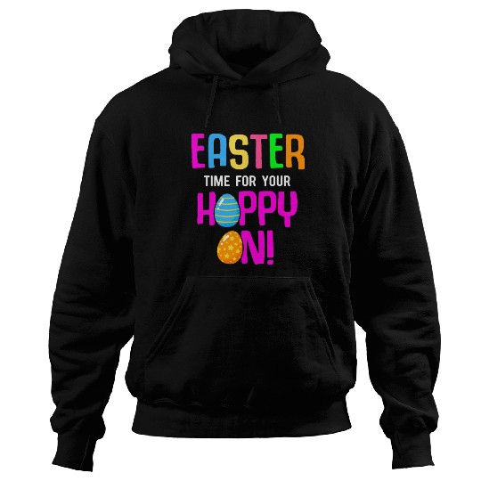 Easter Rabbit Easter Bunny Flowers Eggs Hoodies