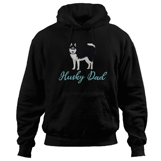 Husky Dad Hoodies