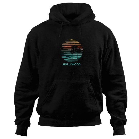 Hollywood California Cool Souvenir Vacation Hoodies
