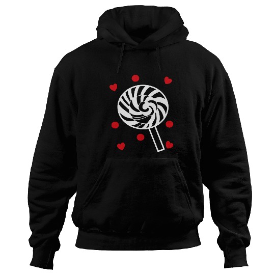 cute candy sweet lollipop lover Hoodies