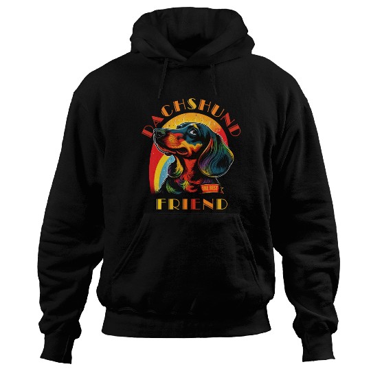 Dachshund The Best Friend Hoodies