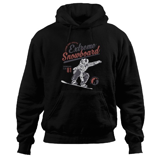 Snowboard Freestyle Winter Sports Hoodies