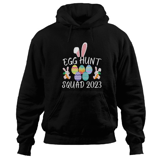 Egg Hunt Squad 2023 Egg Hunt Funny Easter Day 2023 Hoodies