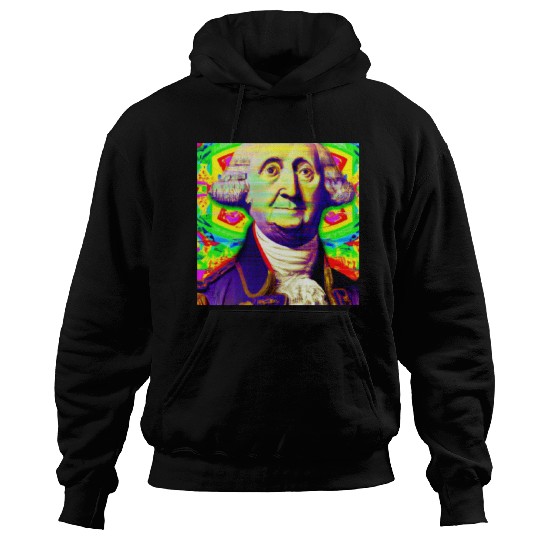 Trippy George Washington Hoodies