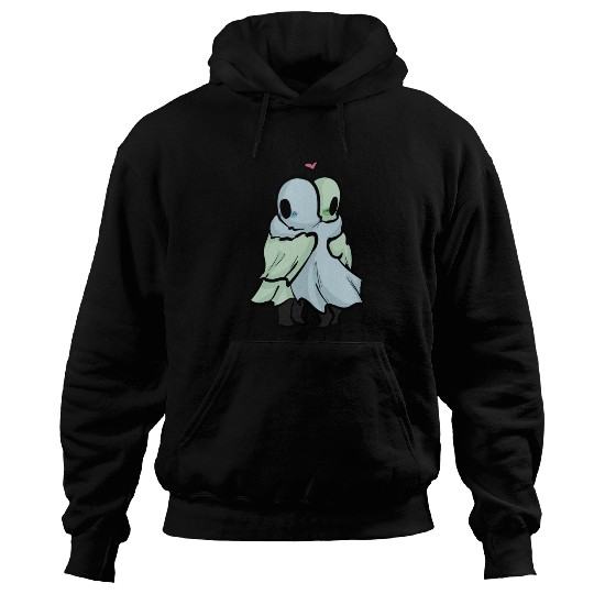 Ghost Hug (Left Chest) Hoodies