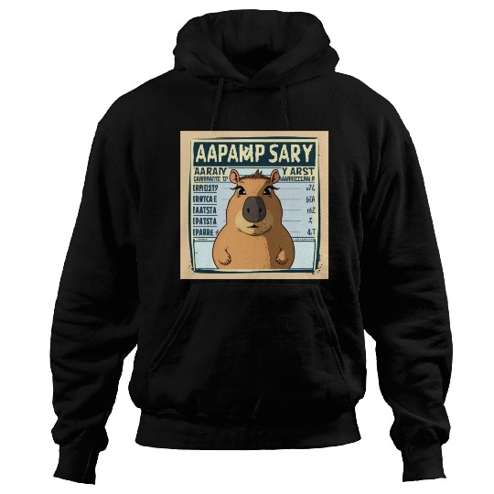 Wanted for 93 Felonies Na Capybara Mugshot Outlaw Hoodies