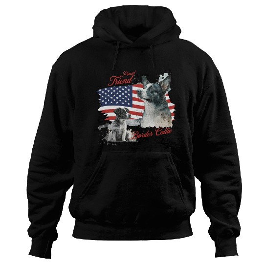 Proud Friend of American Border Collie Dog Hoodies