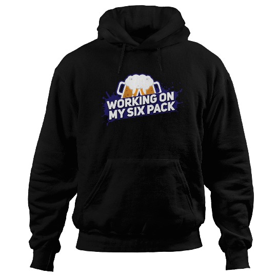 Beer Gym Six Pack Hoodies