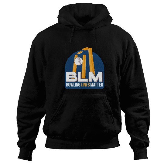 BLM Bowling Lines Matter Hoodies