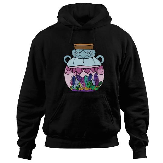 Ornate Crystal Jar Hoodies