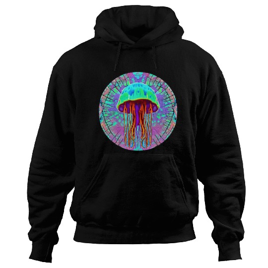 Glowing Jellyfish Hoodies
