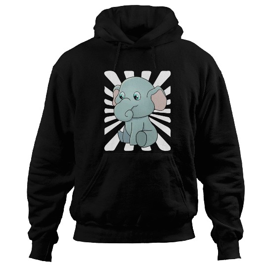 Little Elephant Sweet Kids Elephant Hoodies