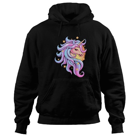 Pastel Goth Unicorn Hoodies