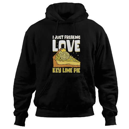 Pies Lover Love Key Lime Pie Hoodies
