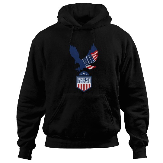 Happy Memorial Day Thank you Veterans American Hoodies