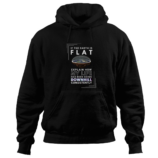 FLAT EARTH Hoodies