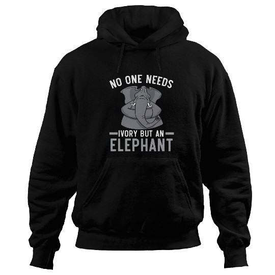 Elephant Lover Wildlife Animal Zoo Zookeeper Hoodies