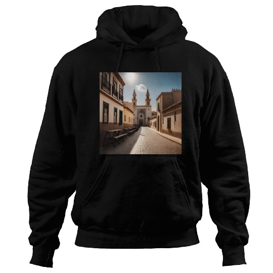 Fantasy pictures ,town Morocco ,city casablanca Hoodies