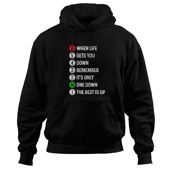 Motorcycle Shift Saying Motocross Motorbike Biker Hoodies
