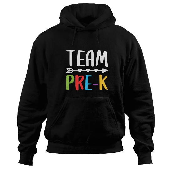 Team Pre-K Teacher Back To School Hoodies