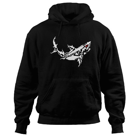 Great White Shark - Ocean Shark Hoodies