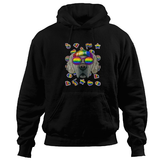 Lgbt Golden Retriever Gay Pride Month Dog Rainbow Hoodies