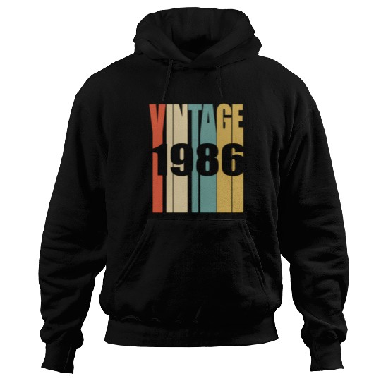 1986 37 Yrs Old Bday 1986 37Th Hoodies