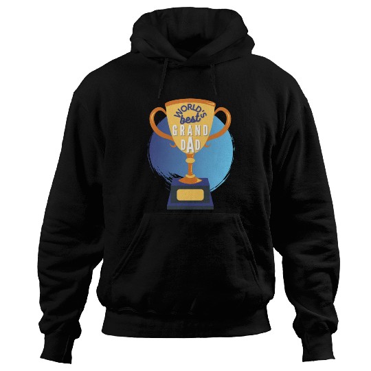 World s Best Grandad Trophy Hoodies