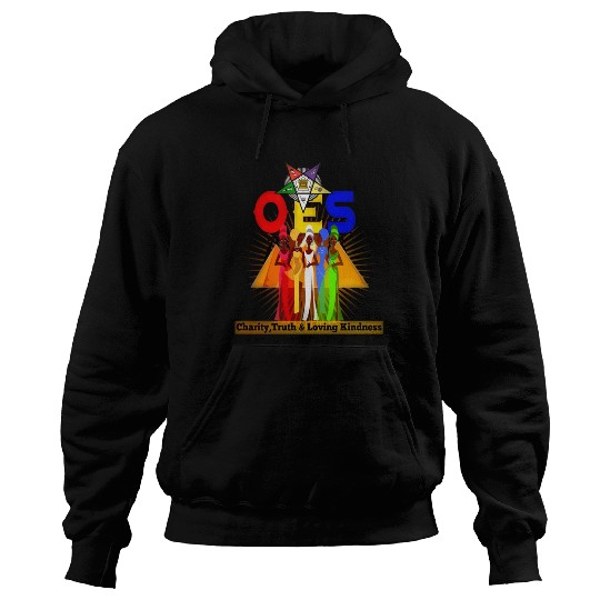 Order Of The Eastern Star Oes Ring Diva Sister'S Hoodies